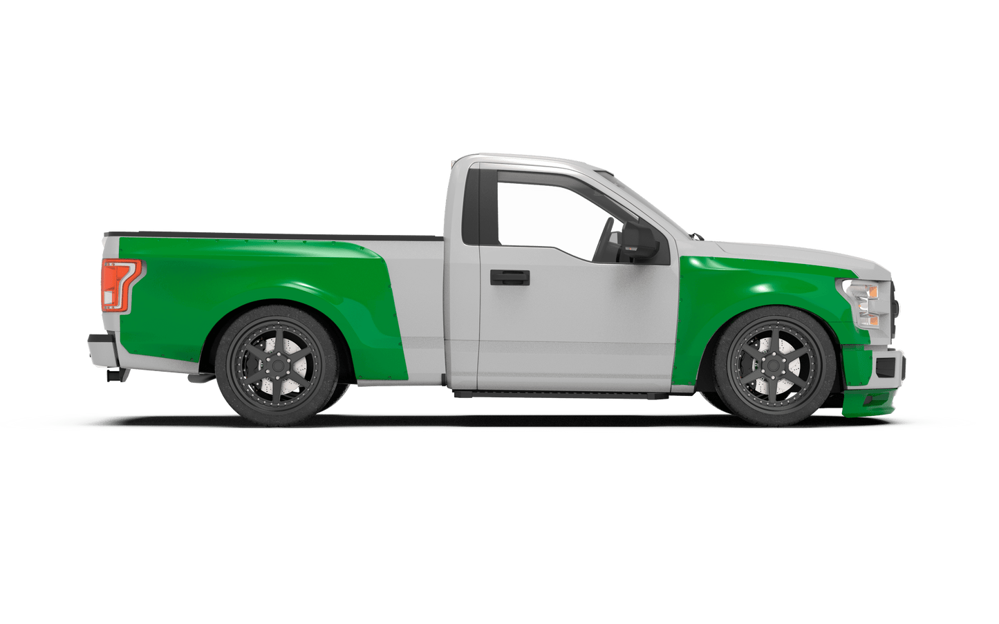 Clinched Ford F-150 (6.5 bed) Widebody Kit