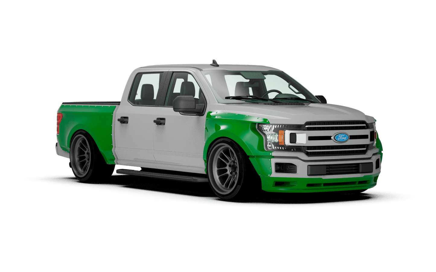 Clinched Ford F-150 (5.5 bed) 2015-2017 Widebody Kit