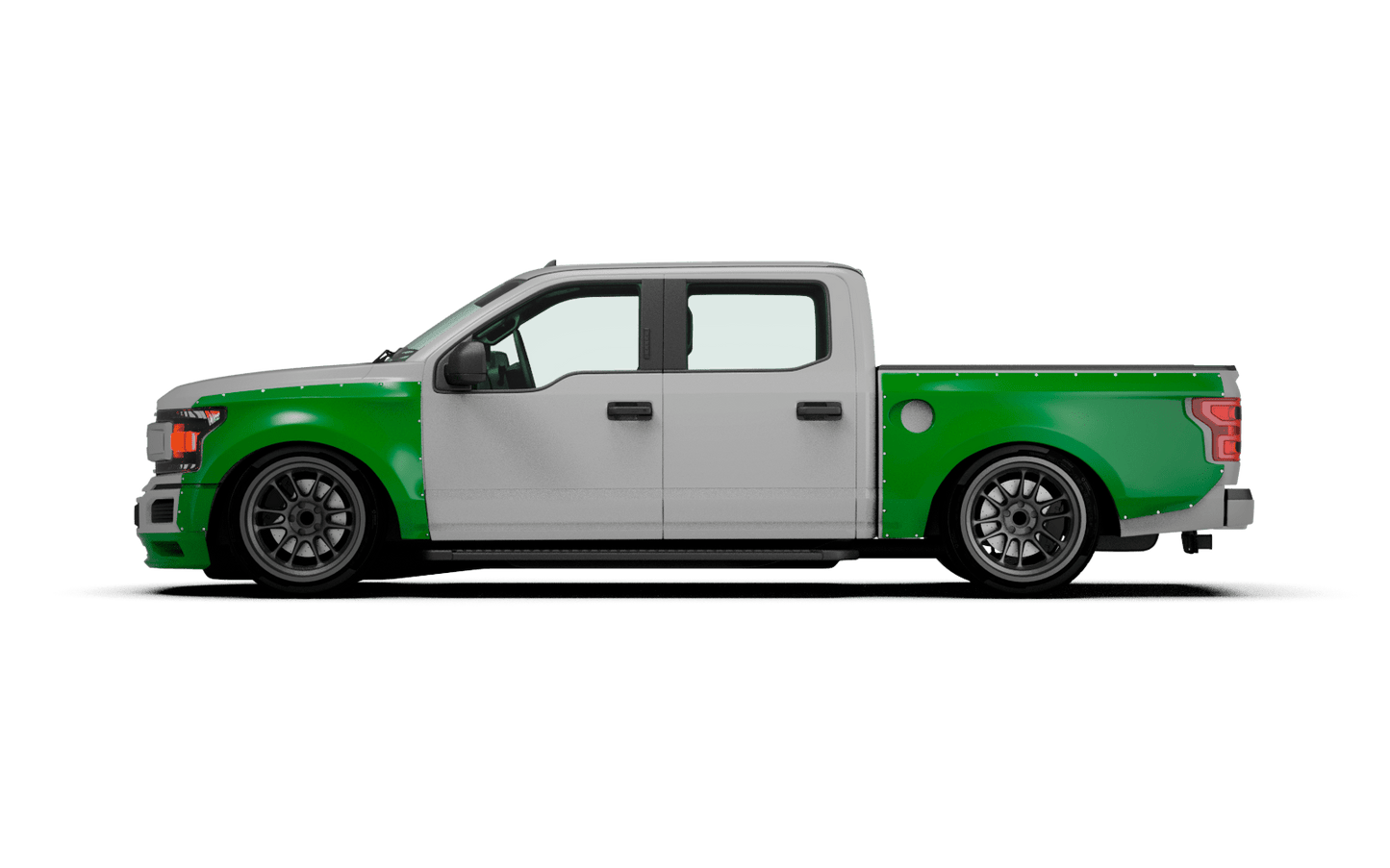 Clinched Ford F-150 (5.5 bed) 2017-2020 Widebody Kit