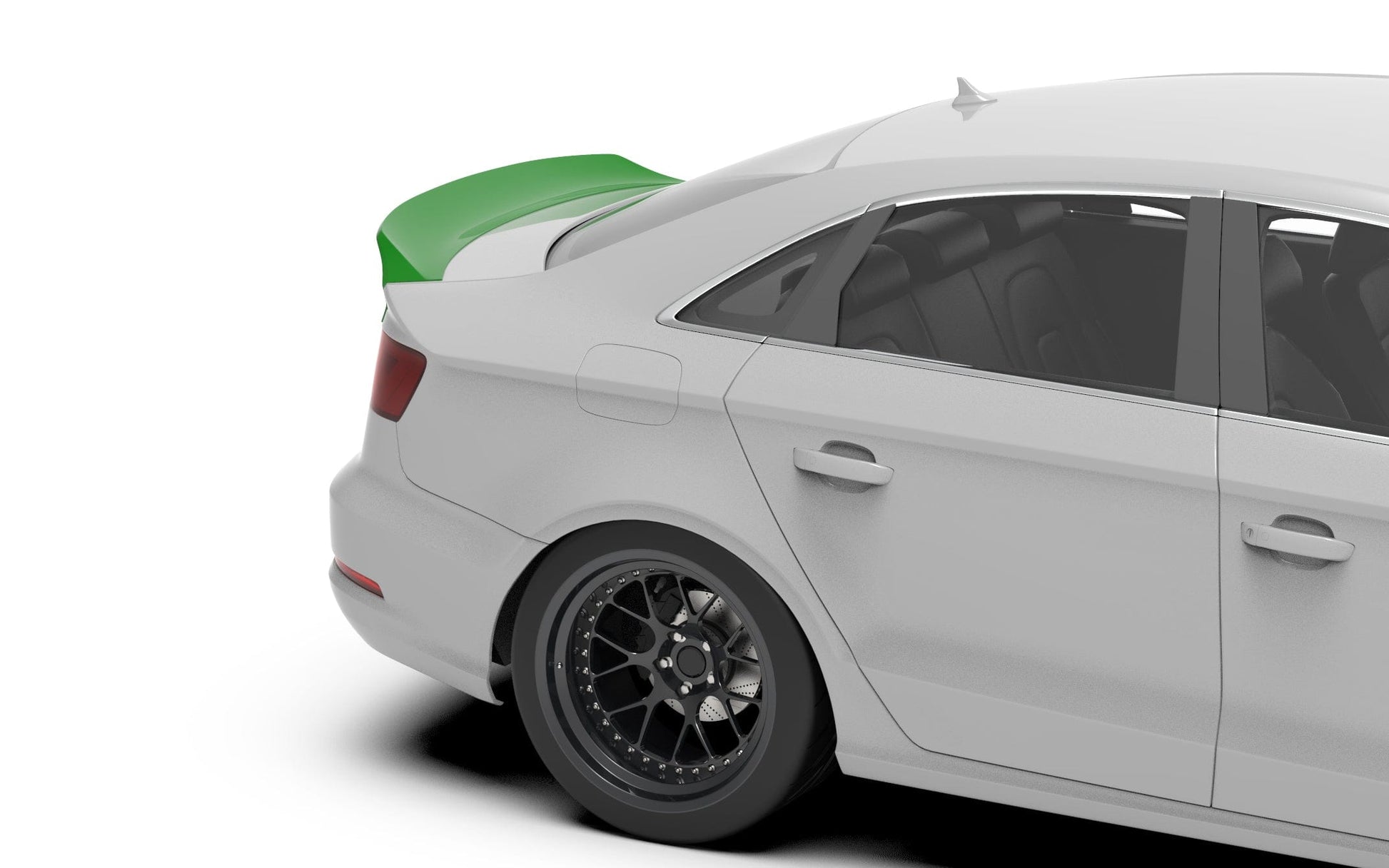 Clinched Audi A3/S3/RS3 (8V sedan 2013+) Ducktail Spoiler