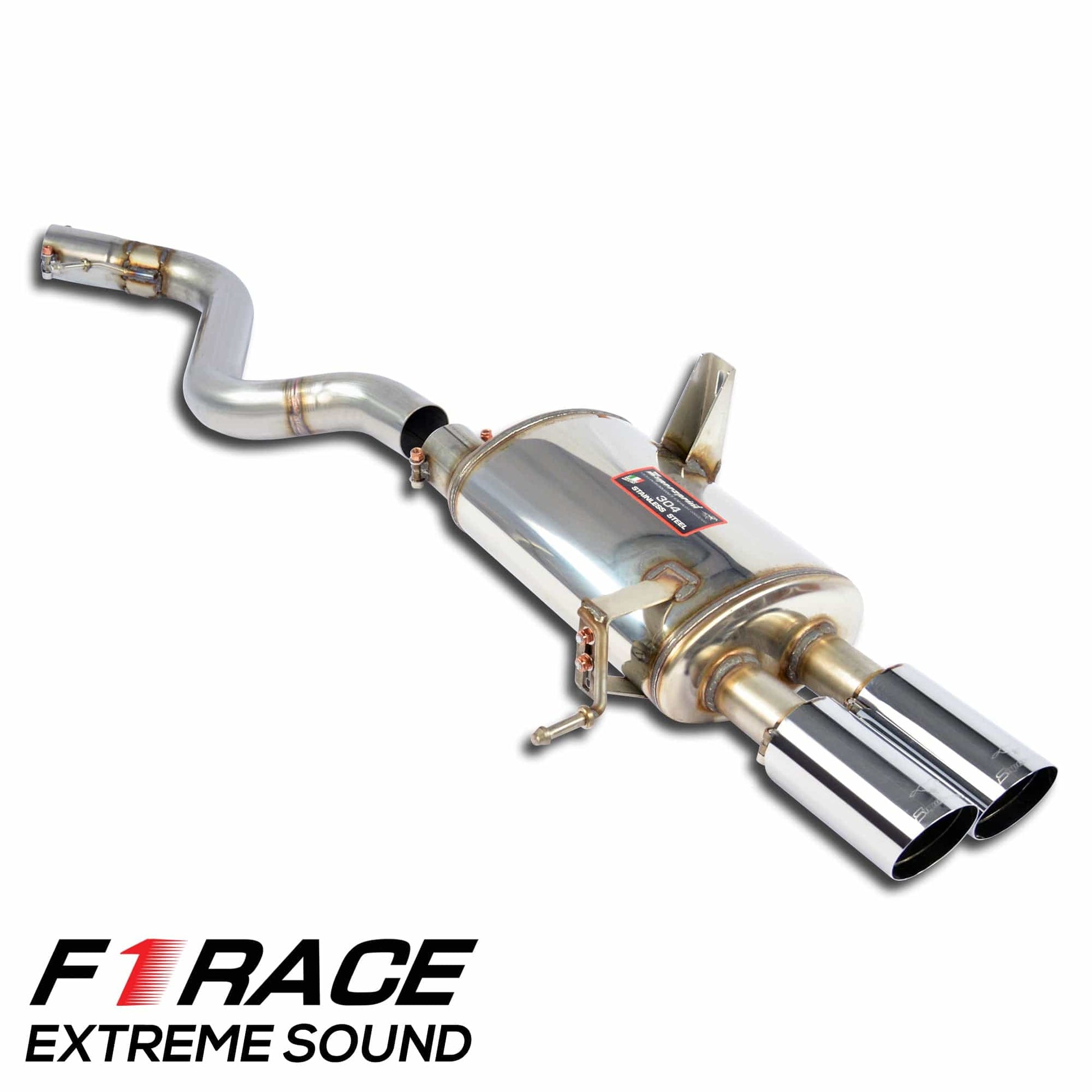 Supersprint BMW E92 E93 M3 F1 Race Lightweight Rear Exhaust - Right Section