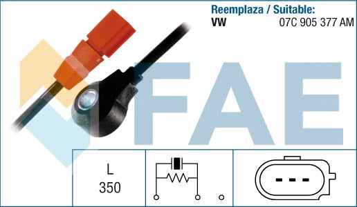 FAE AE60187 Knock Sensor