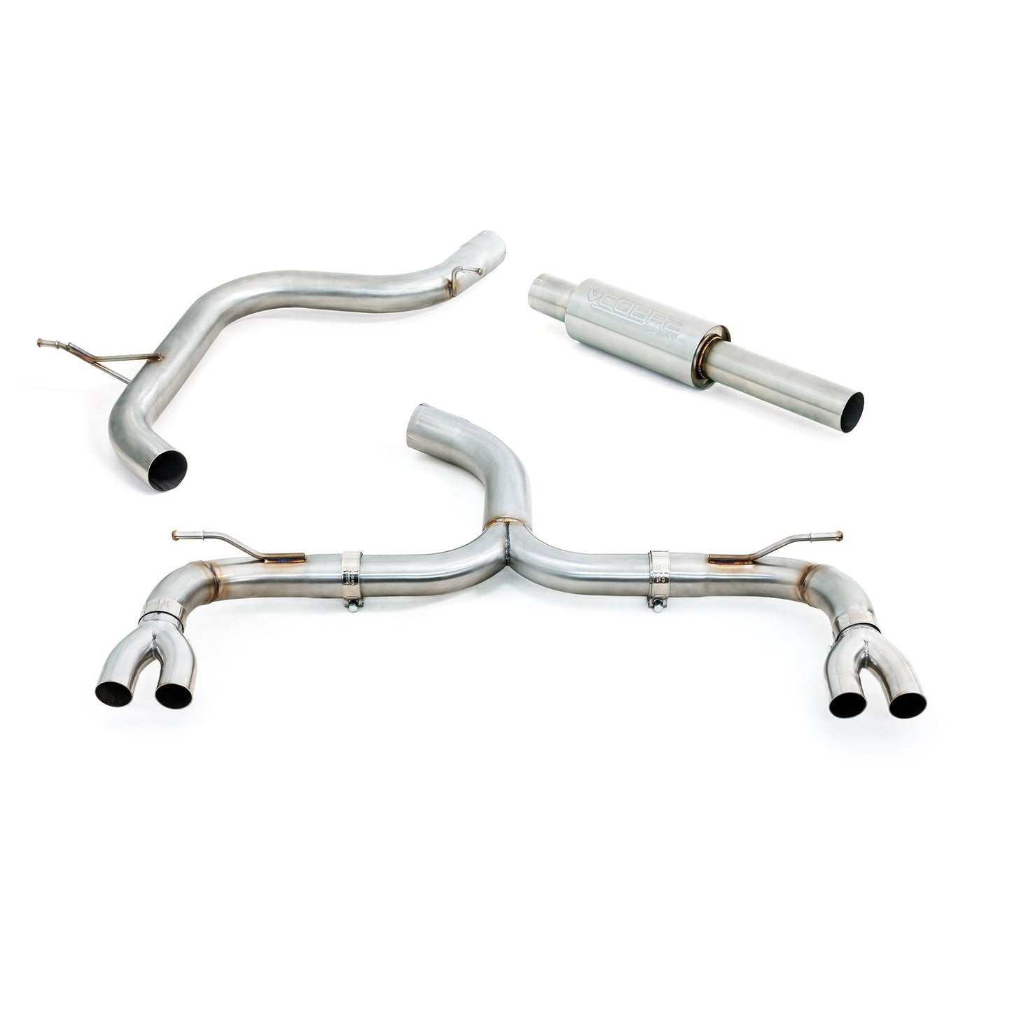 Cobra Exhaust Cupra Leon 2.0 TSI 300 (20+) Back Box Delete Race Cat/GPF Back Performance Exhaust