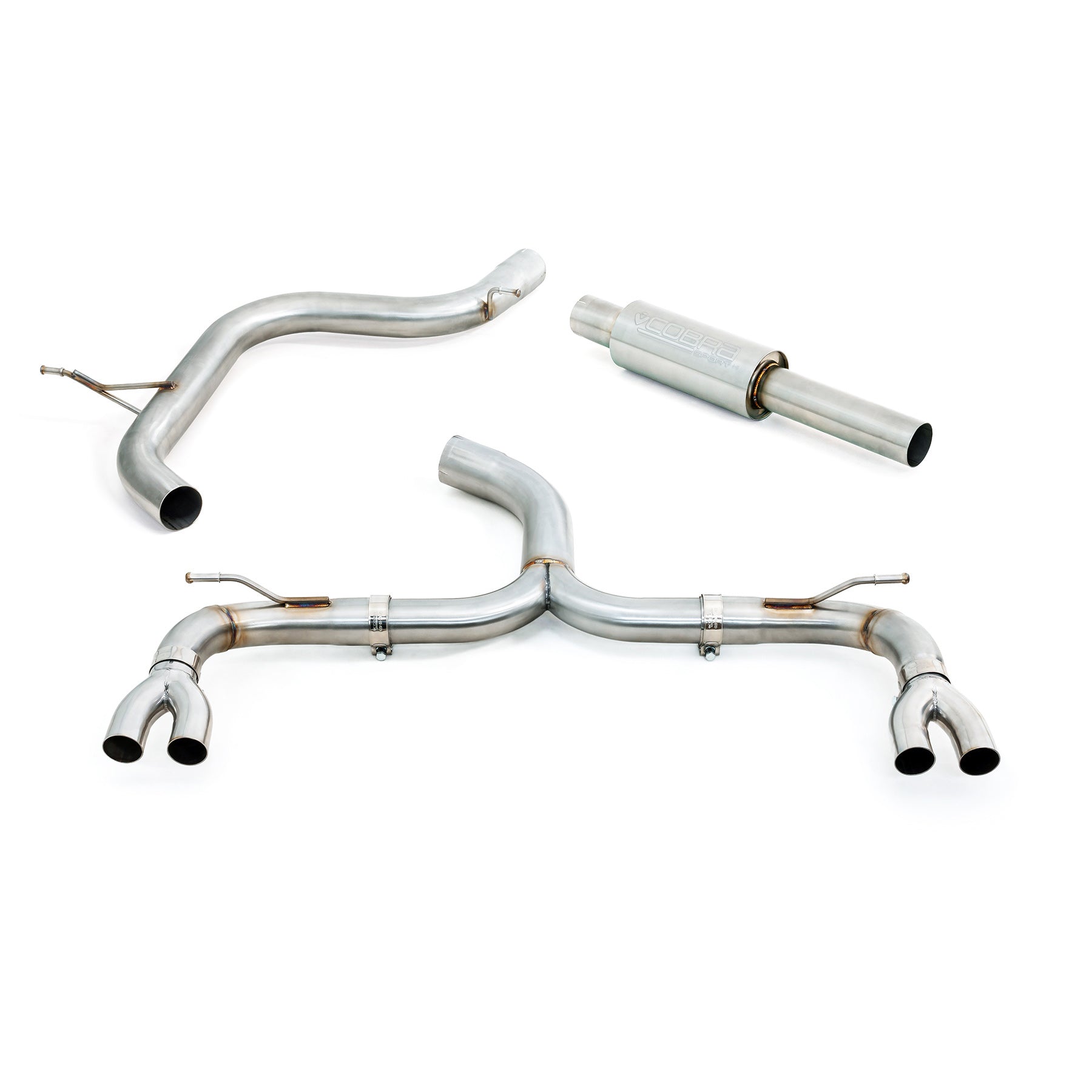 Cobra Exhaust Cupra Leon 2.0 TSI 300 (20+) Back Box Delete Race Cat/GPF Back Performance Exhaust