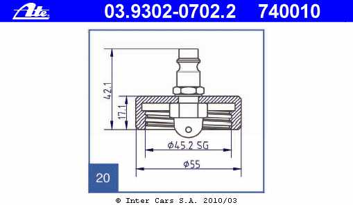 ATE 03930207022 Devices For Working Fluids And Fuels
