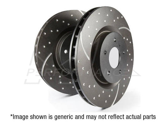 EBC Audi B8 B9 C7 C8 Premium OE Replacement Rear Discs - TRW Caliper (Inc. A4, A5, A6 & A7) | ML Performance US