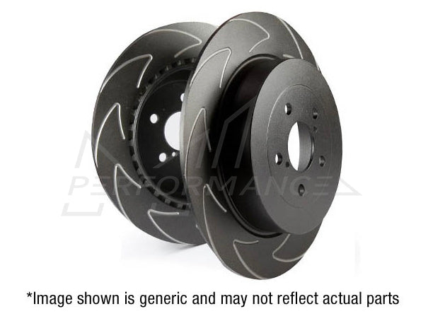 EBC Audi Seat Skoda Volkswagen BSD Series Sport Front Discs - ATE Caliper (8V A3, 5F Leon, 5E Octavia & MK7 Golf) | ML Performance US