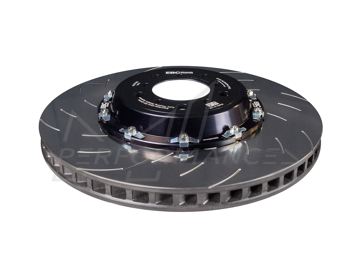 EBC Audi Seat Skoda Volkswagen Racing Floating Front Discs - TRW Caliper (8V S3, 5F Leon, 5E Octavia & MK7 Golf GTI) | ML Performance US