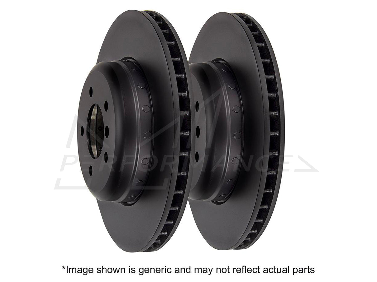 EBC BMW E60 E61 E63 E64 Premium OE Replacement Lightweight Riveted Discs Rear Discs - ATE Caliper (Inc. 550i, 545i, 650i & 645i) | ML Performance US