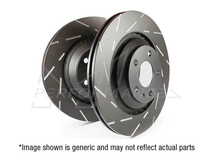 EBC BMW F20 F30 F31 F36 USR Front Slotted Discs (Pair) - ATE Caliper (Inc. 120i, 320i, 418i & 420i) | ML Performance US