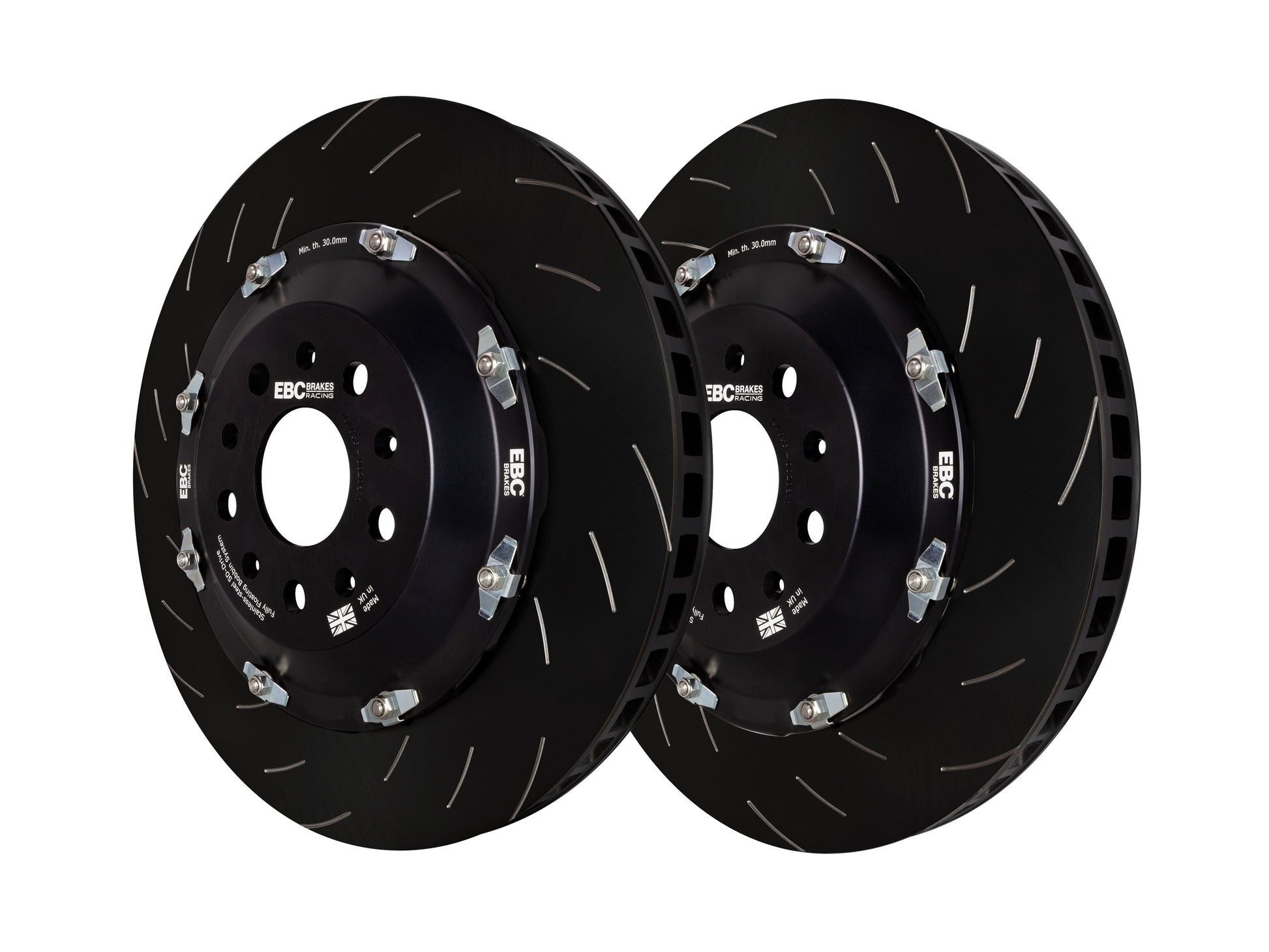 EBC BMW F80 F82 F83 F87 Racing Fully Floating Two Piece Rear Discs - Brembo Caliper (M2, M3 & M4)