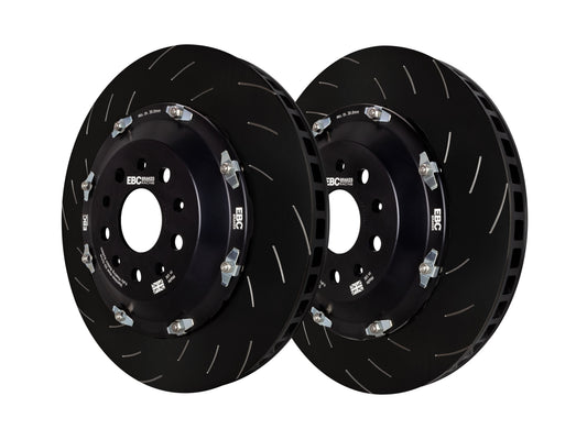 EBC BMW F80 F82 F83 F87 Racing Fully Floating Two Piece Rear Discs - Brembo Caliper (M2, M3 & M4)