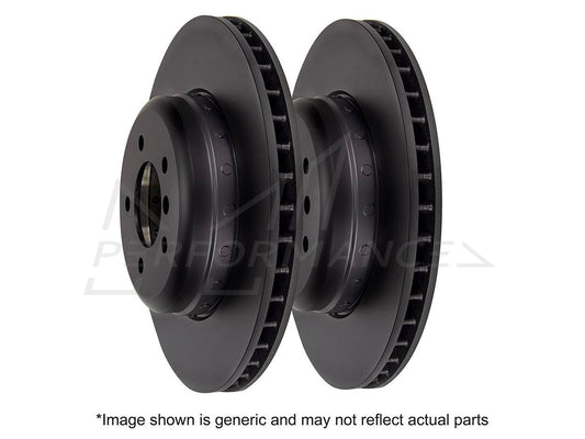 EBC BMW F20 F21 F30 F31 Premium OE Replacement Lightweight Riveted Rear Discs - Brembo Caliper (Inc. M140i, M240i, 325i & 420i) | ML Performance US