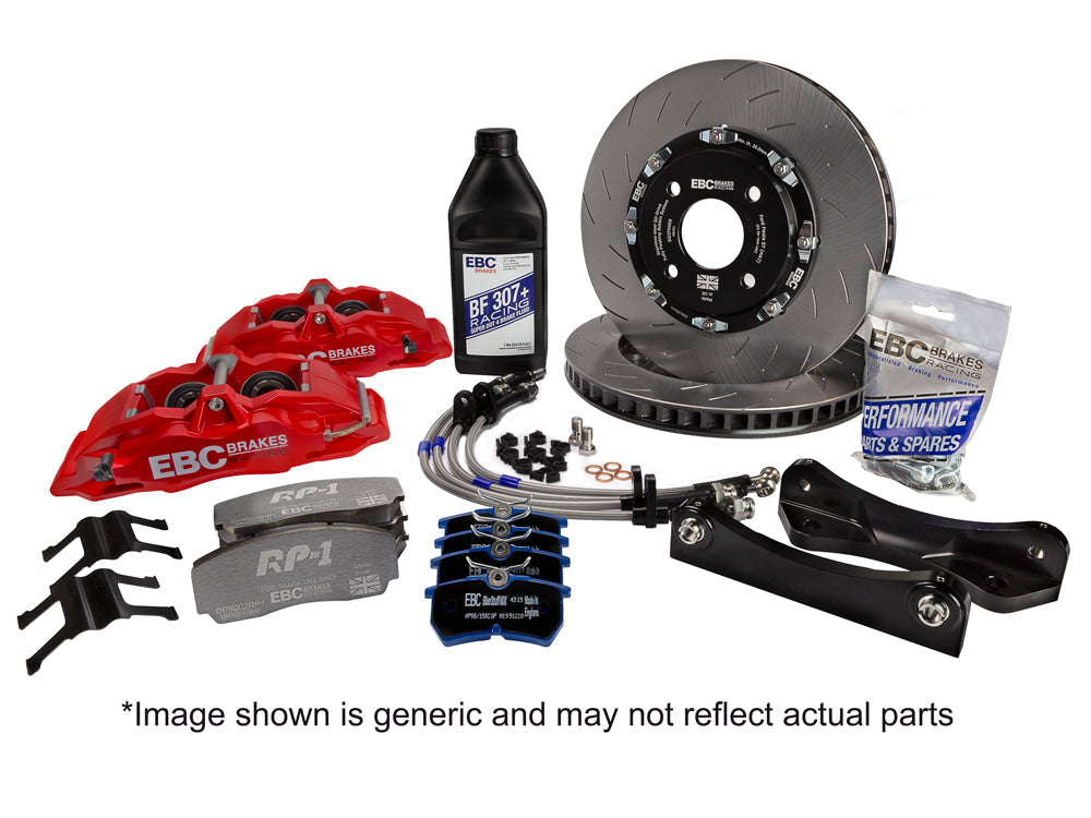 EBC Hyundai Apollo Balanced Big Brake Kit With Apollo-4 Calipers & Yellowstuff Pads (i30 N & Kona N) - ML Performance US