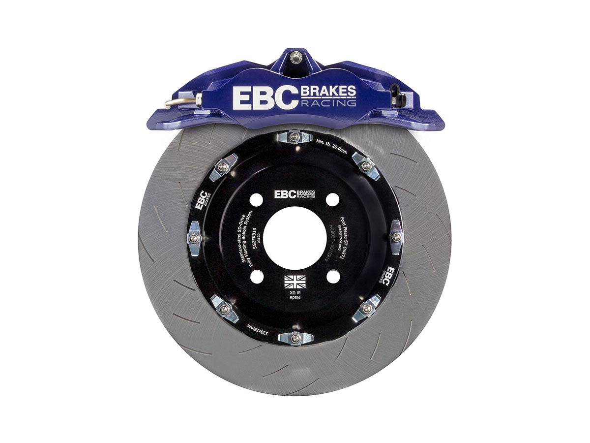EBC Hyundai Apollo Balanced Big Brake Kit With Apollo-4 Calipers & Yellowstuff Pads (i30 N & Kona N) - ML Performance US