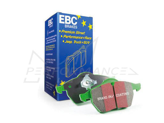 EBC Mercedes-Benz W/S/C/A205 C257 W/S213 A/C238 Greenstuff 2000 Series Sport Front Brake Pads - TRW Caliper (Inc. C400, C350, E300 & E250) - ML Performance US