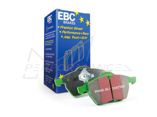 EBC Mercedes W176 W246 Greenstuff 2000 Series Sport Front Brake Pads - TRW Caliper (Inc. A180, A160, B180 & 180d) - ML Performance US