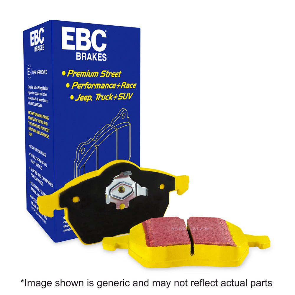 EBC Mercedes-Benz V117 C118 H247  Yellowstuff Street and Track Front Brake Pads (A35 AMG, CLA35 AMG & GLB35 AMG) | ML Performance US