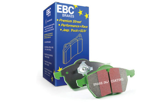 EBC Mercedes-Benz W169 W245 Greenstuff 2000 Series Sport Front Brake Pads - TRW Caliper (Inc. A200, A180, B180 & B170) | ML Performance US