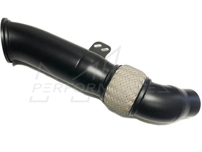 Evolution Racewerks (ER) BMW B58 F & G Chassis 4.5" Catless Downpipe (M340i & M340ix Non OPF Equipped Models)