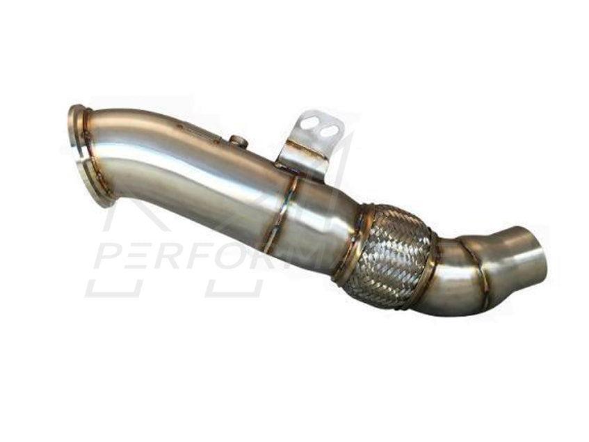 Evolution Racewerks (ER) BMW B58 F & G Chassis 4.5" Catless Downpipe (M340i & M340ix Non OPF Equipped Models)