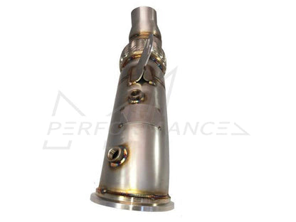 Evolution Racewerks (ER) BMW B58 F & G Chassis 4.5" Catless Downpipe (M340i & M340ix Non OPF Equipped Models)