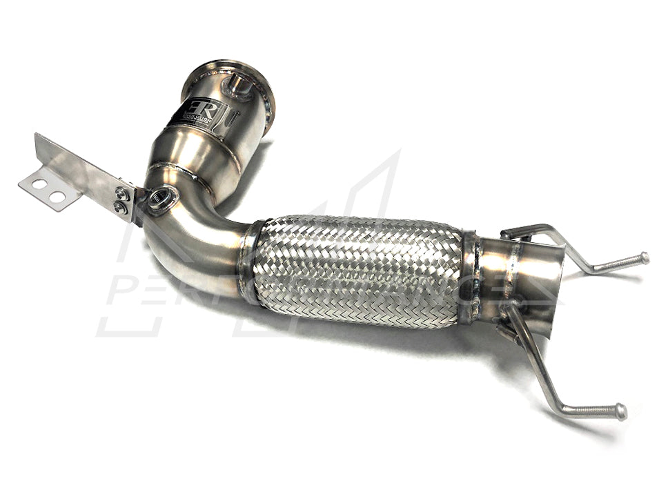 Evolution Racewerks (ER) BMW Mini B46 Competition Series 4" Catted Downpipe (X1, X2 & Mini Cooper S)