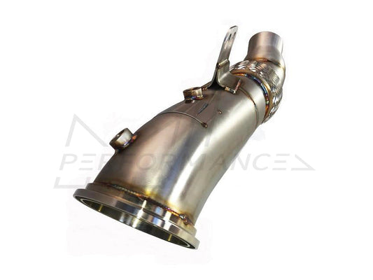 Evolution Racewerks (ER) BMW Toyota B58 A90 F20 F30 G29 4.5" Catless Downpipe (Supra, M140i, M240i, 340i, 440i & Z4 M40i)