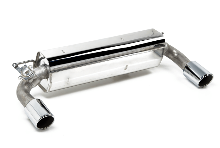 Eisenmann BMW N55 F22 F23 M235i Slip-On Rear Muffler with Valvetronic System