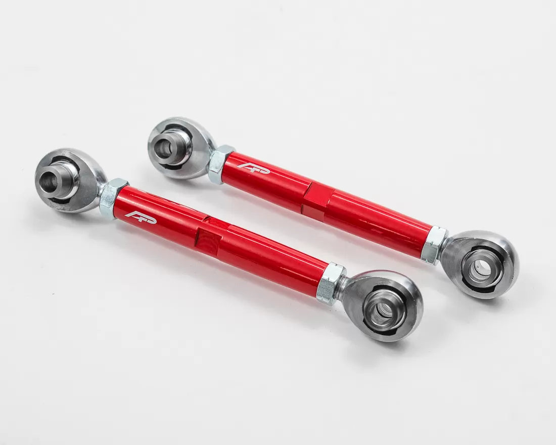 Agency Power AP-RZR-205-RD Adjustable Rear Sway Bar Links Red Polaris RZR 1000 | XP Turbo