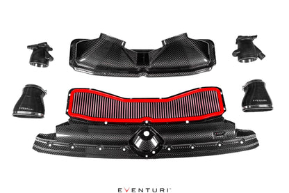 Eventuri Audi C8 Carbon Fibre Intake System (RS6 & RS7)