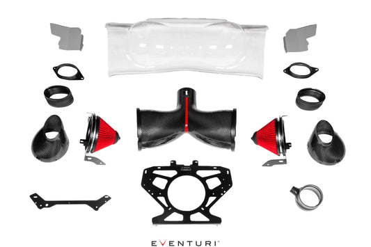Eventuri Chevrolet C8 Corvette Z06 Hard Top Convertible Carbon Fibre Intake System