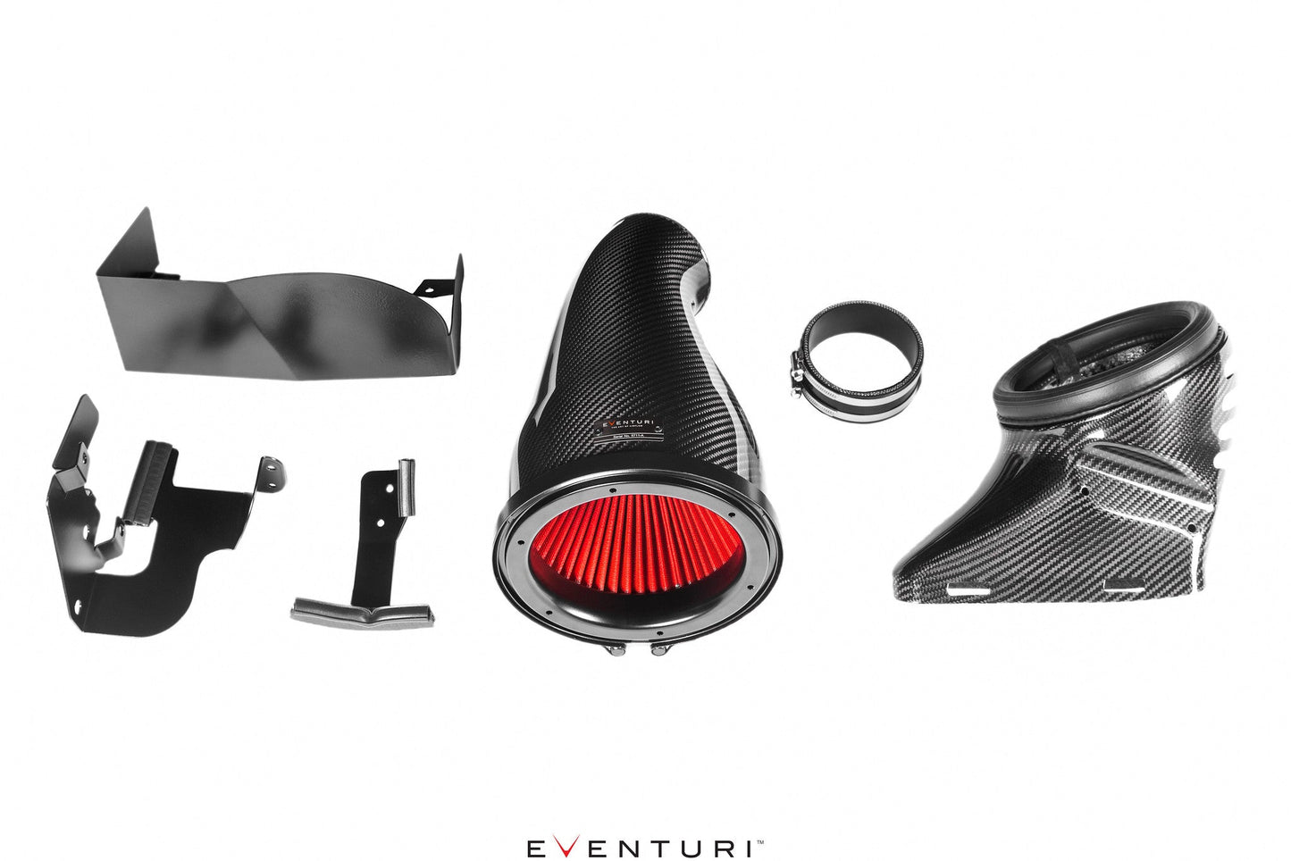 Eventuri Mercedes-Benz M139 Gloss Carbon Fibre Intake System (W177 A45 & C118 CLA45)