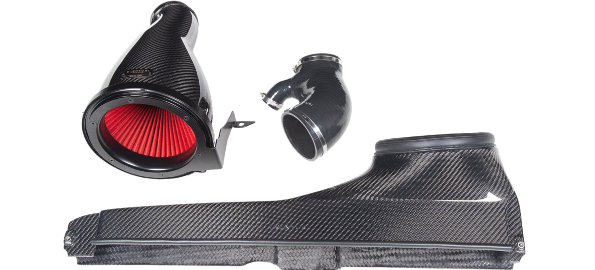 Eventuri Seat Volkswagen Gloss Carbon Fibre Intake System (MK4 Leon Cupra, MK8 Golf R & MK8 Golf GTi)