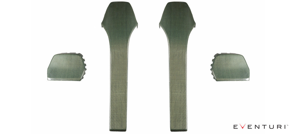 Eventuri BMW F80 F82 F87 Carbon Seat Back Covers (M2 Competition, M3 & M4)