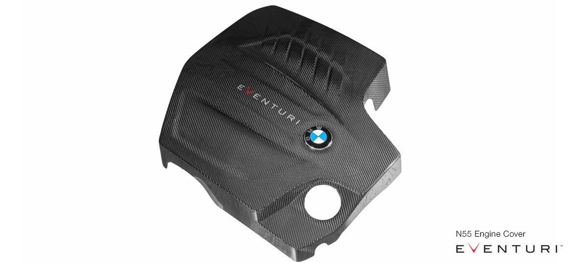 Eventuri BMW M135i, M235i, 335i & 435i Carbon Engine Cover (N55)