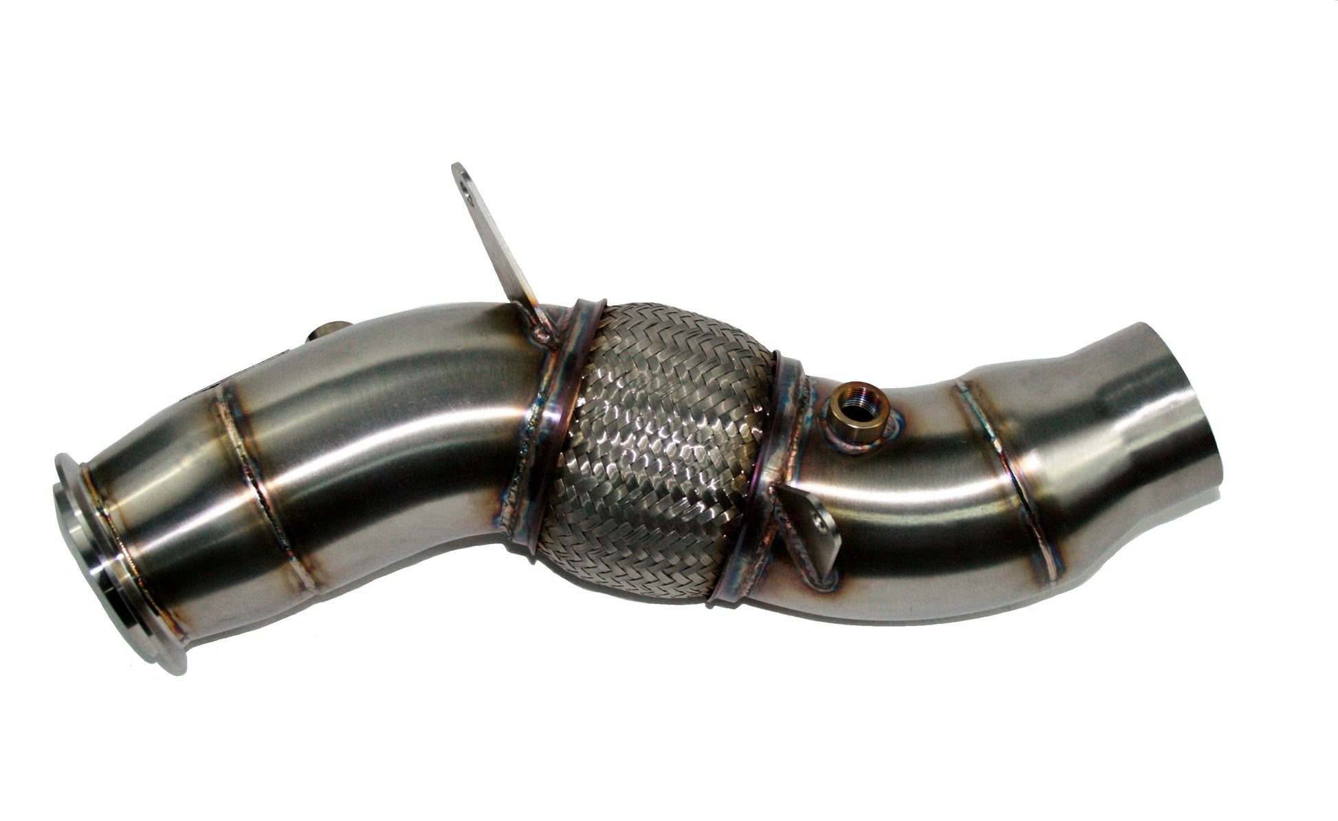 Evolution Racewerks N55 F10 F12 F13 Sports Series 4" High Flow Catted Downpipe (535i & 640i)