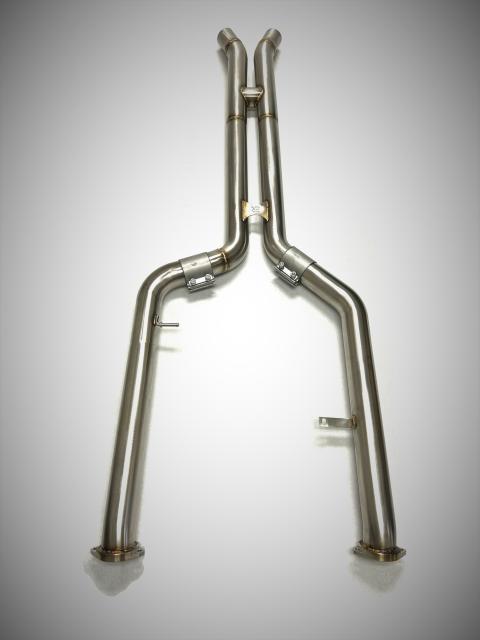 Evolution Racewerks (ER) BMW G87 M2 S58 Competition Series Mid Pipes