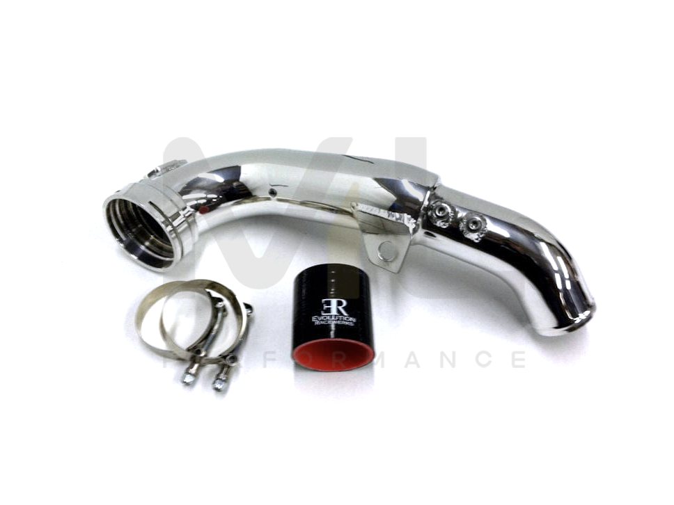 Evolution Racewerks (ER) BMW N55 E82 E88 E90 E92 E93 Aluminium Chargepipe Kit With 2 Methanol Bungs (135i & 335i)