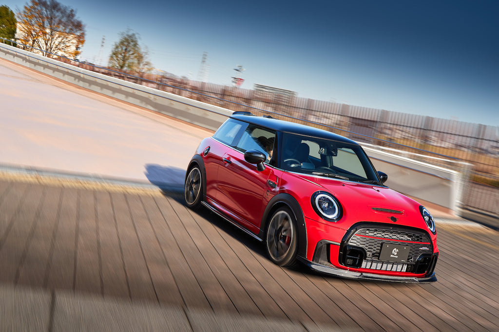 3D Design Mini F56 JCW LCI Carbon Front Lip