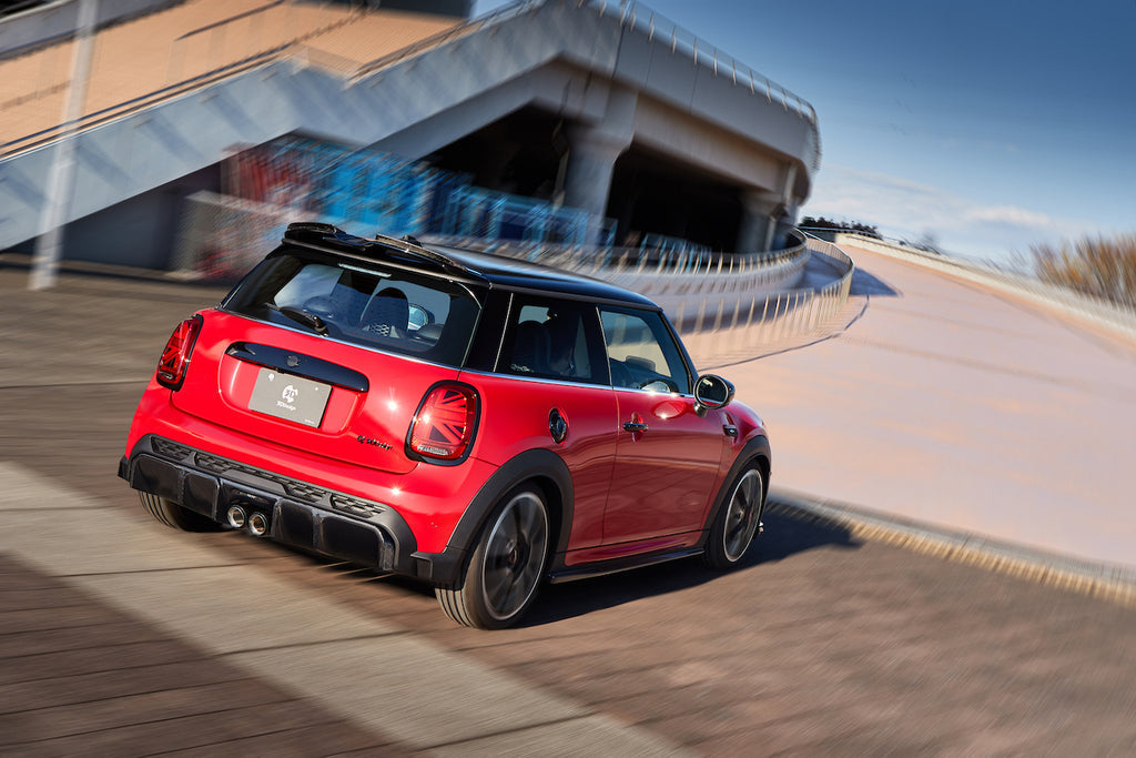 3D Design Mini F56 JCW Carbon Side Skirt Set