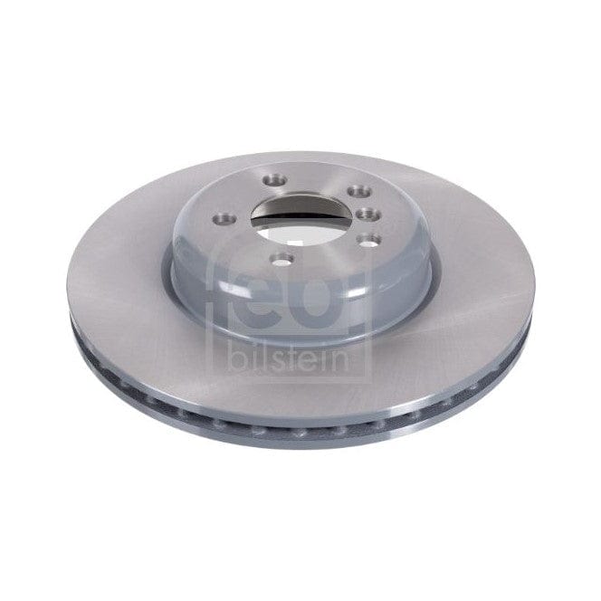 FEBI BILSTEIN 105727 Brake Disc Front Axle, Internally Vented, Coated, High-carbon  - 1 piece