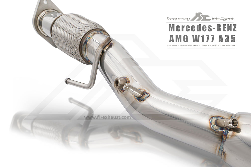 FI Exhaust Mercedes-Benz W177 A35 AMG Sport 200 Cell Downpipe