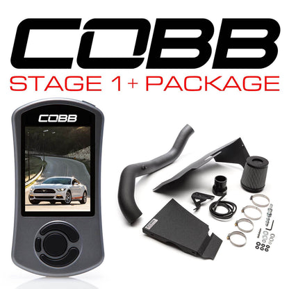 COBB FOR003001P FORD STAGE 1+ POWER PACKAGE MUSTANG ECOBOOST 2015-2017