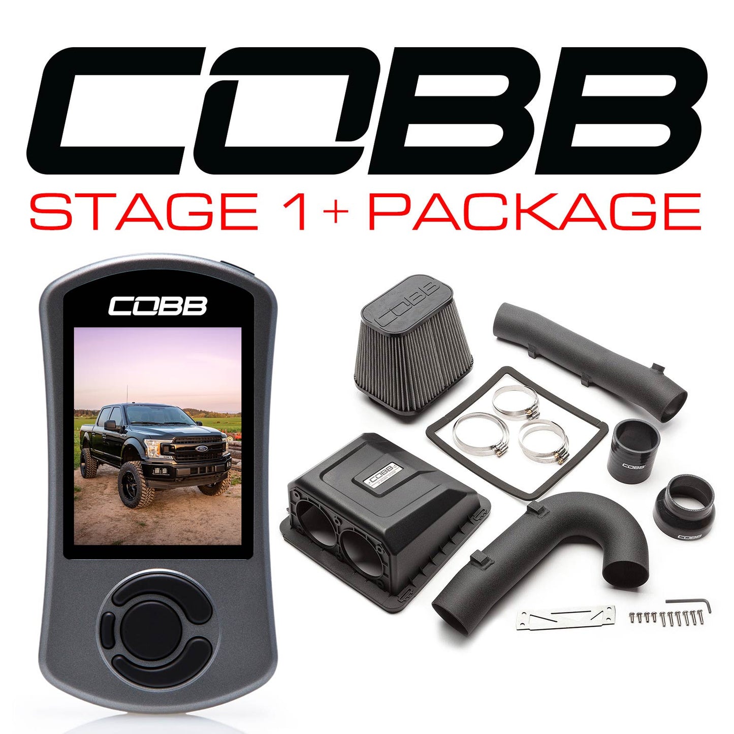 COBB FOR007001P FORD STAGE 1+ POWER PACKAGE F-150 ECOBOOST 3.5L 2020