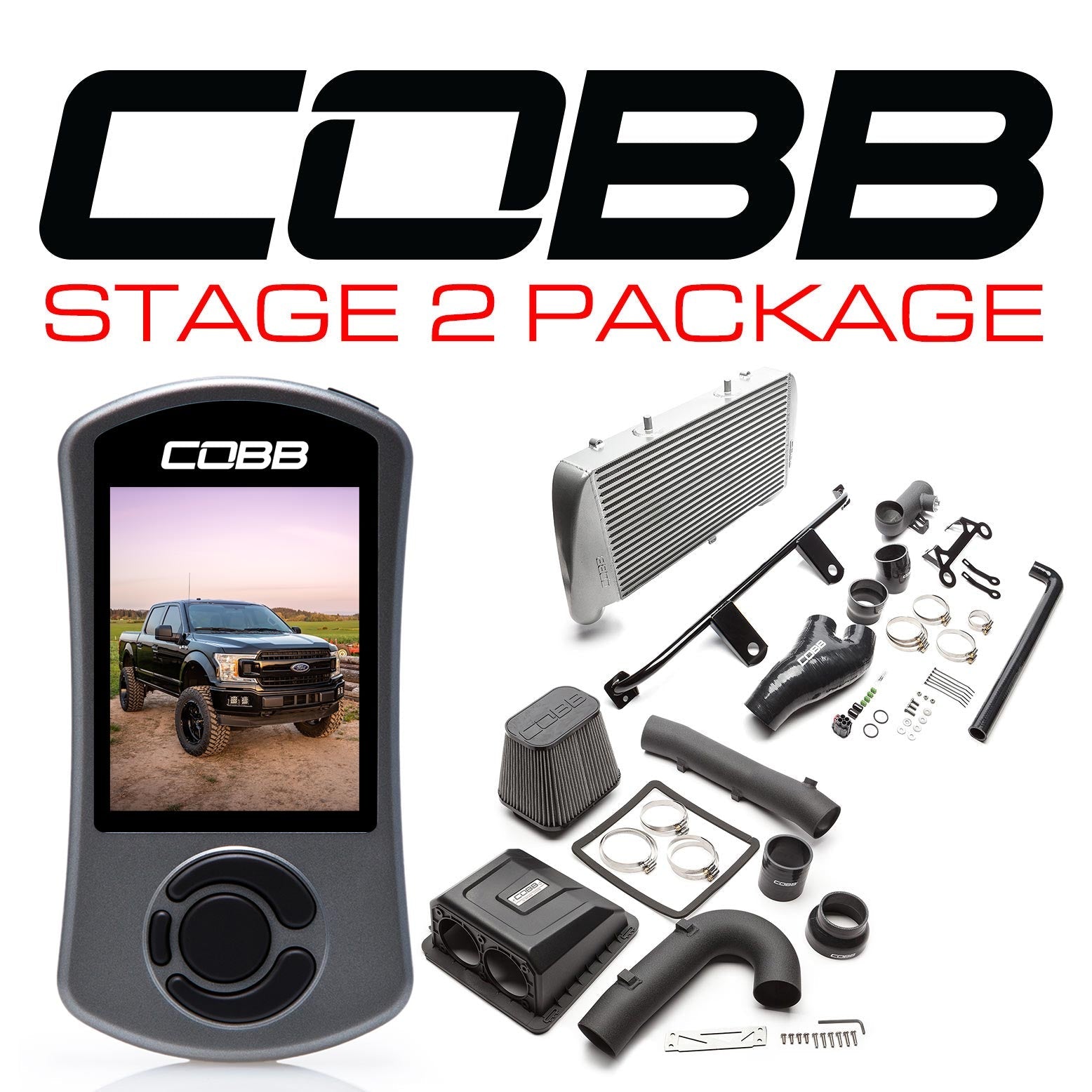 COBB FOR0070020SL FORD STAGE 2 POWER PACKAGE SILVER F-150 ECOBOOST 3.5L 2020