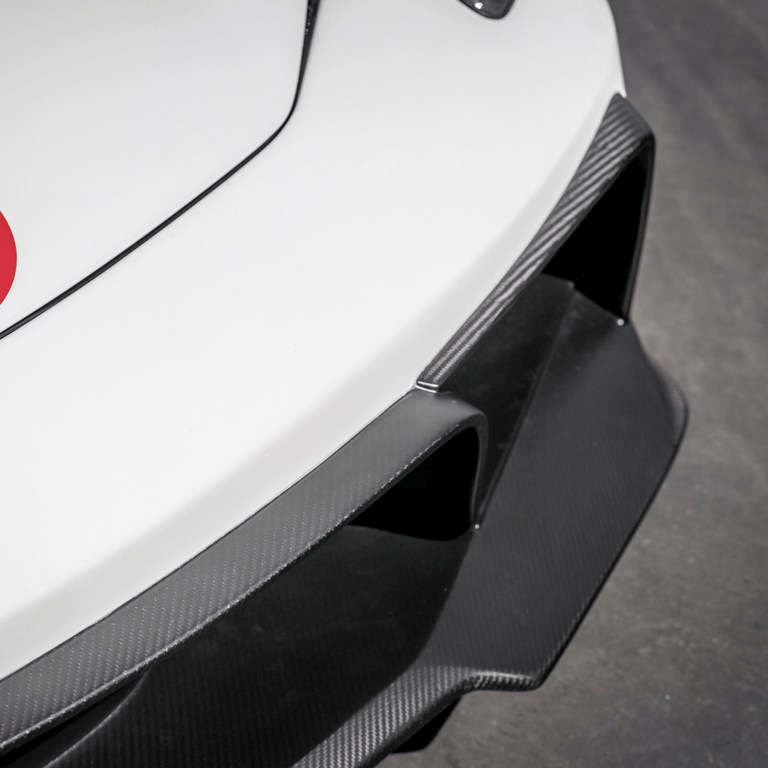 Vorsteiner FRV1110 Ferrari 458 Italia VX Carbon Fiber Front Bumper w/ Front Spoiler
