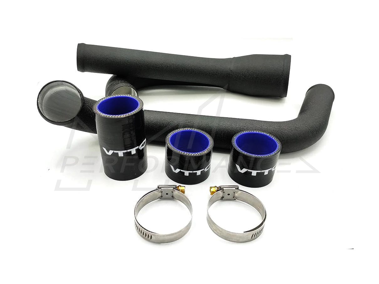 VTT N54 E60 E82 E89 E90 Aluminium Turbo Outlet with Hose Barb for GC Turbo (Inc. 1M, 335i, 525i & Z4 35i) - ML Performance UK