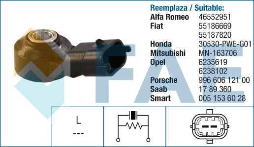 FAE AE60104 Knock Sensor