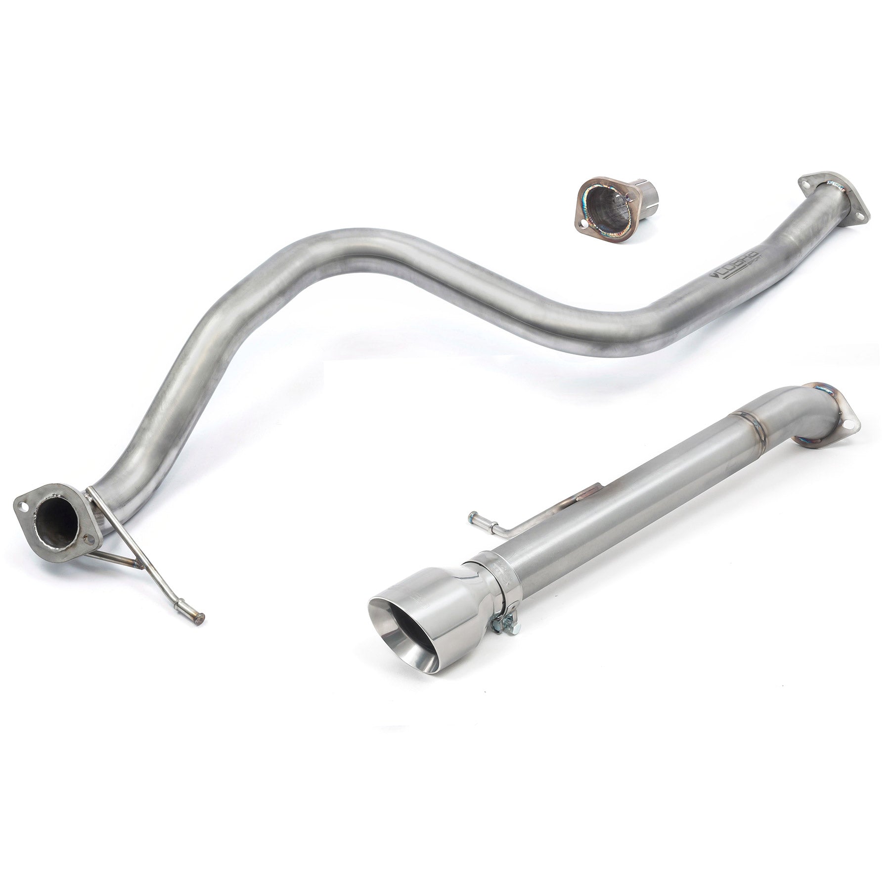 Cobra Exhaust Ford Fiesta (Mk8) 1L EcoBoost Hybrid mHEV ST-Line Venom Rear Box Delete Performance Exhaust
